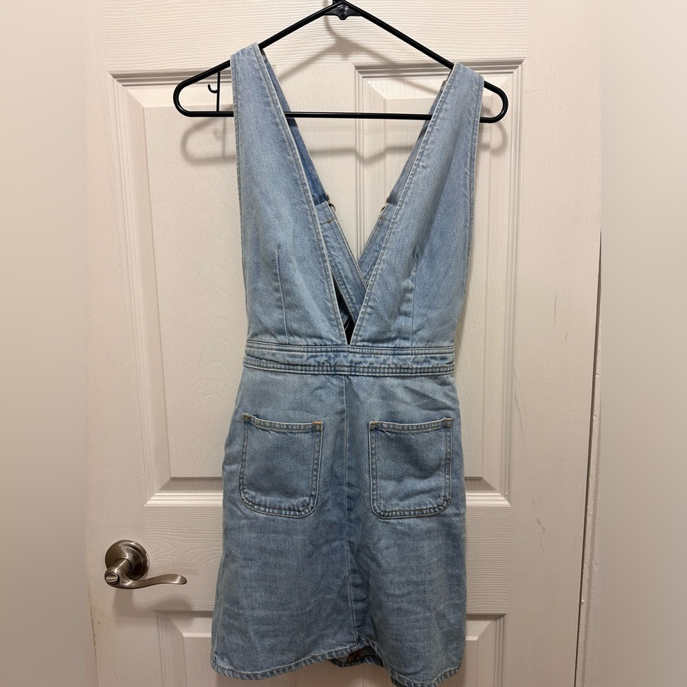 Urban outfitters denim dress overalls - size 2/UK6